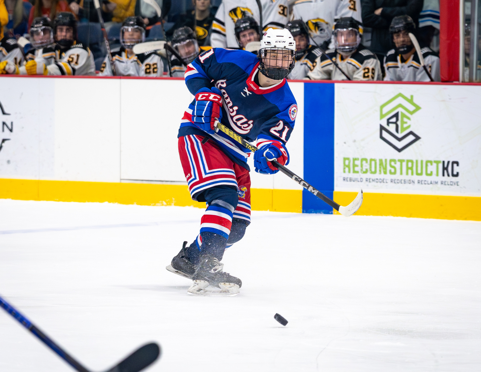 Sponsor Marketing in the Ice Rink at AdventHealth Sports Park in Overland Park, KS